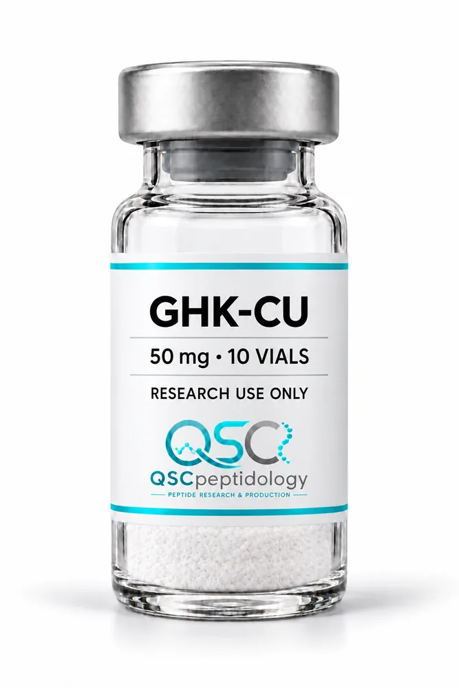 GHK-Cu 50mg (Gói 10 lọ) QSC Peptidology