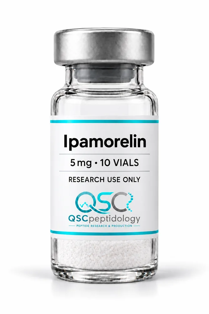 Ipamorelin 5mg (Gói 10 lọ) QSC Peptidology
